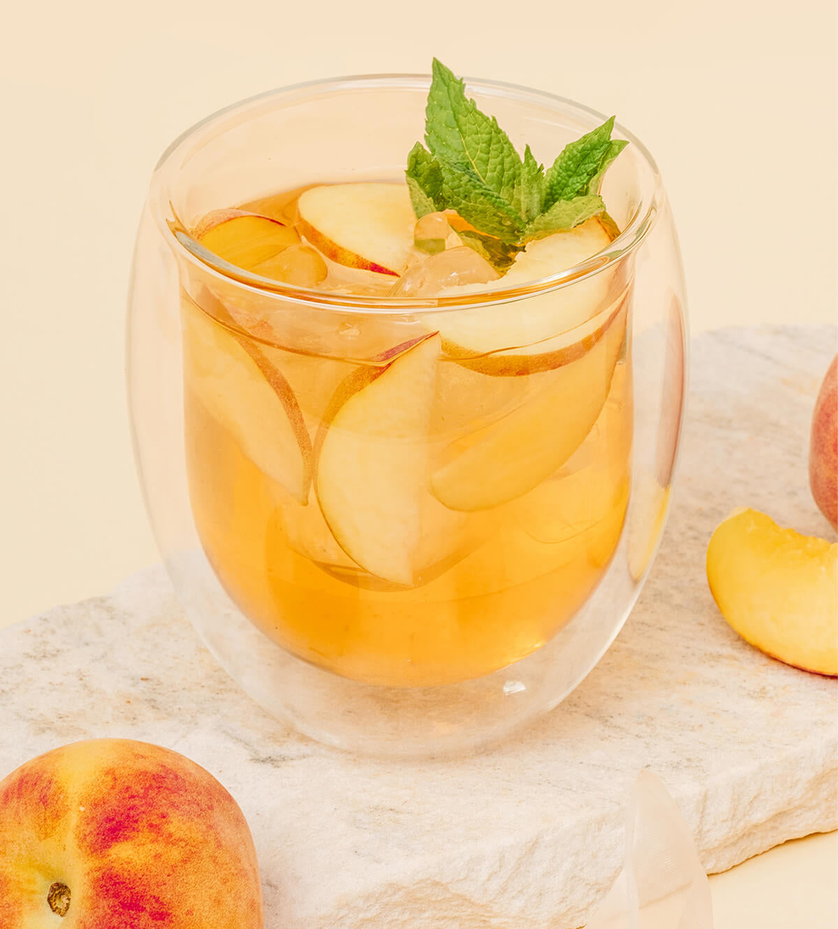Tree of Tea Ice Tea Peach in Glas