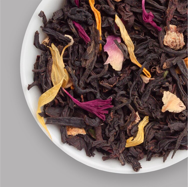 Miss Grey Tee in einer Schüssel