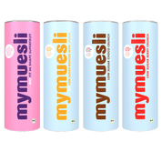 mymuesli Bio Balance Probierpaket mit Fit in Shape Superfruit Müsli, Low Sugar Roasted Nuts Crunch, Low Sugar Choco Crunch und Low Sugar Berry Crunch