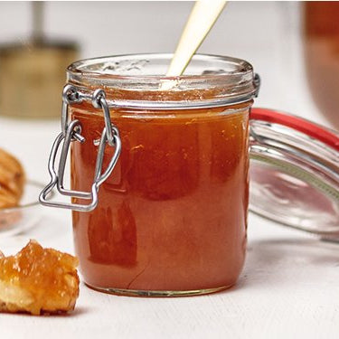 Earl Grey Marmelade in einem Glas