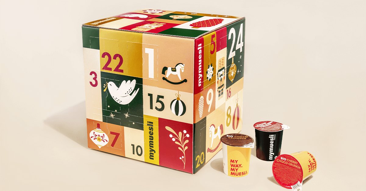 mymuesli Adventskalender - jetzt entdecken!