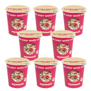 mymuesli Portionsbecher Berry-White-Choc 8er Pack