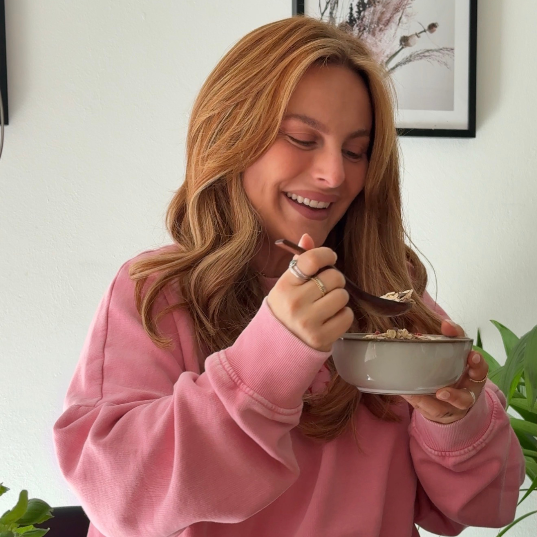 Influencerin Laura isst ihren Mix