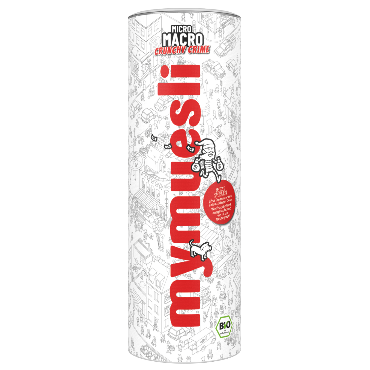 Produktabbildung vom mymuesli Micro Macro Crunchy Crime Müsli