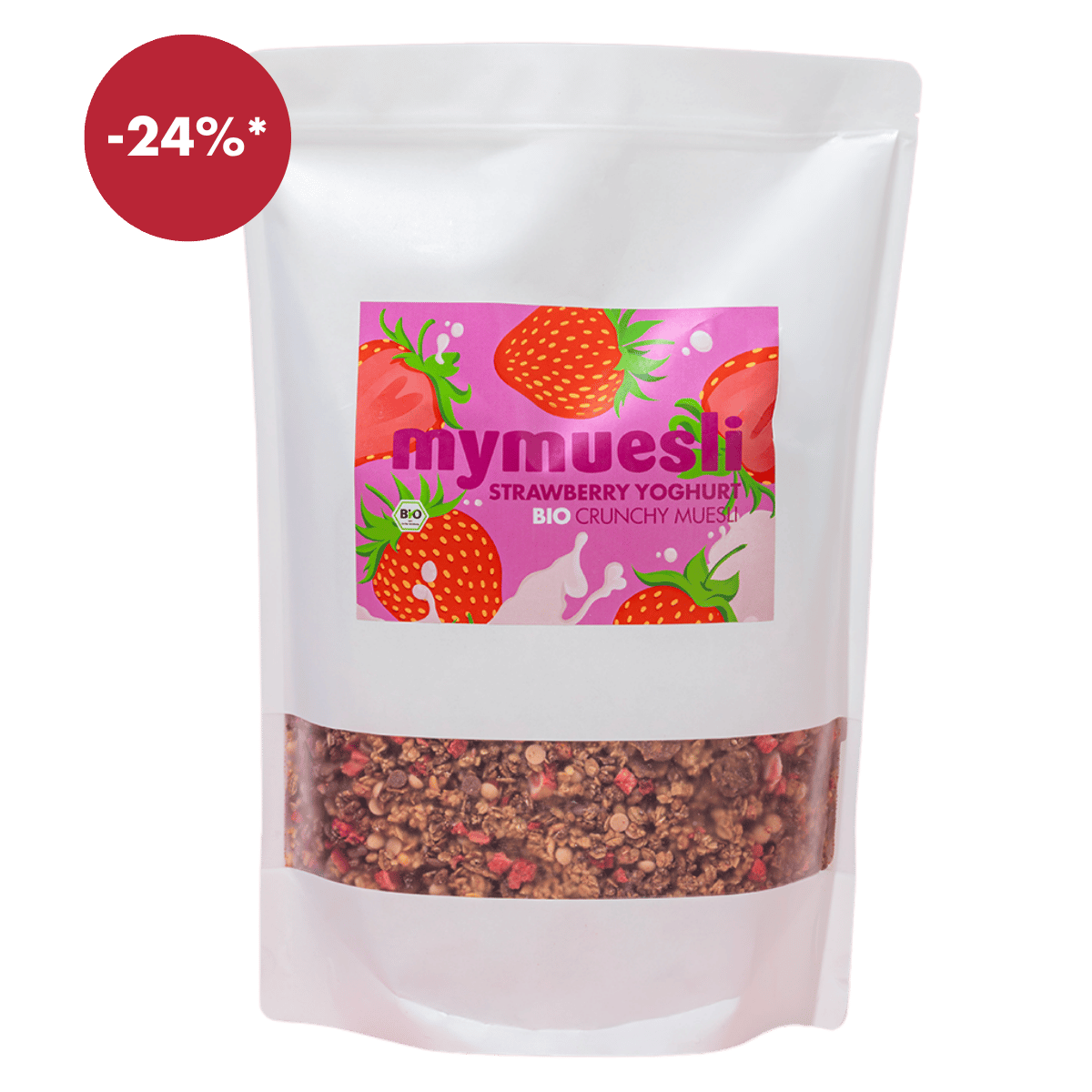 Grand format Strawberry Yoghurt Crunch, 1,75 kg