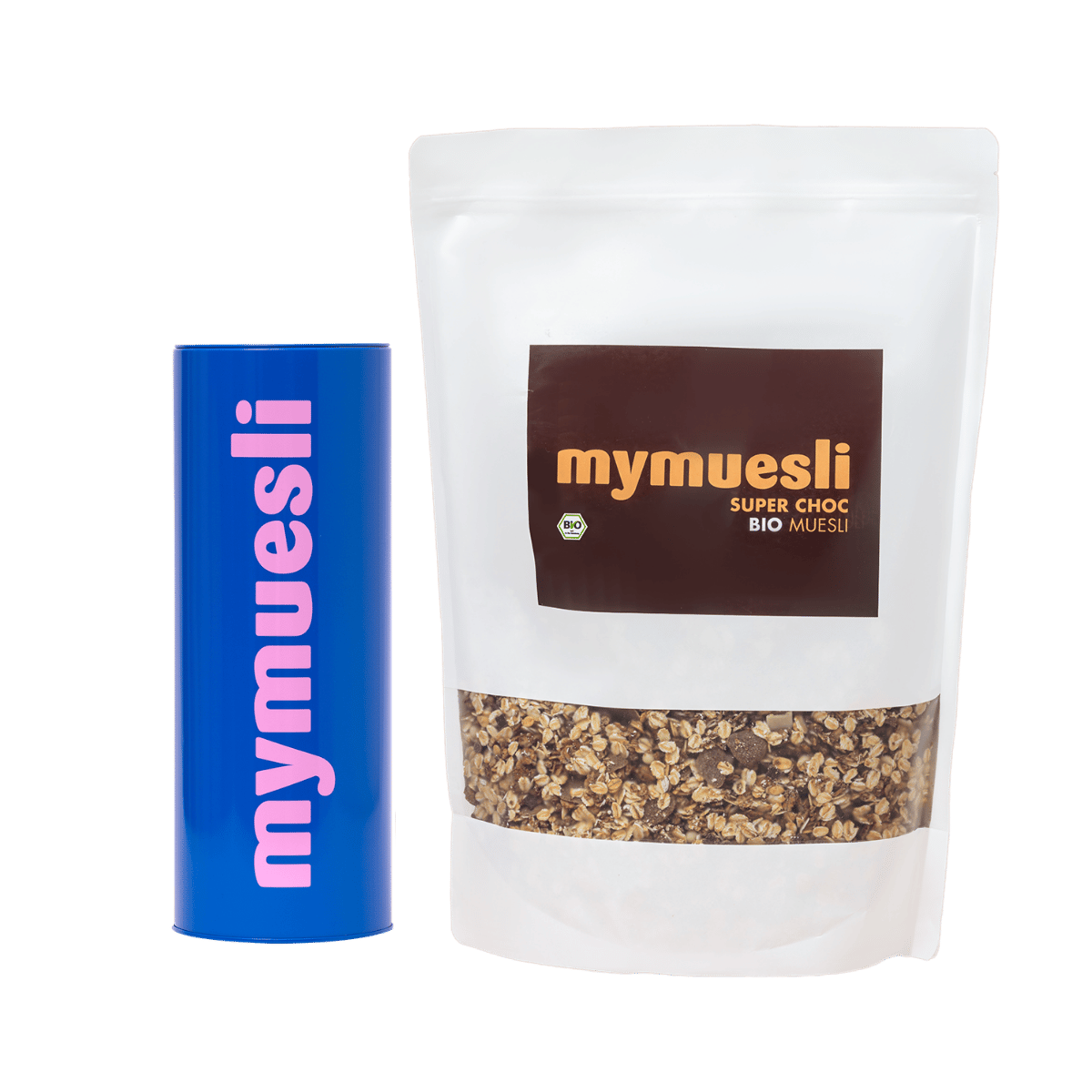 Vorrats-Paket Super-Choc-Müsli & Dose