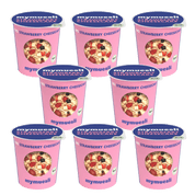mymuesli Portionsbecher Strawberry Cheesecake 8er Pack