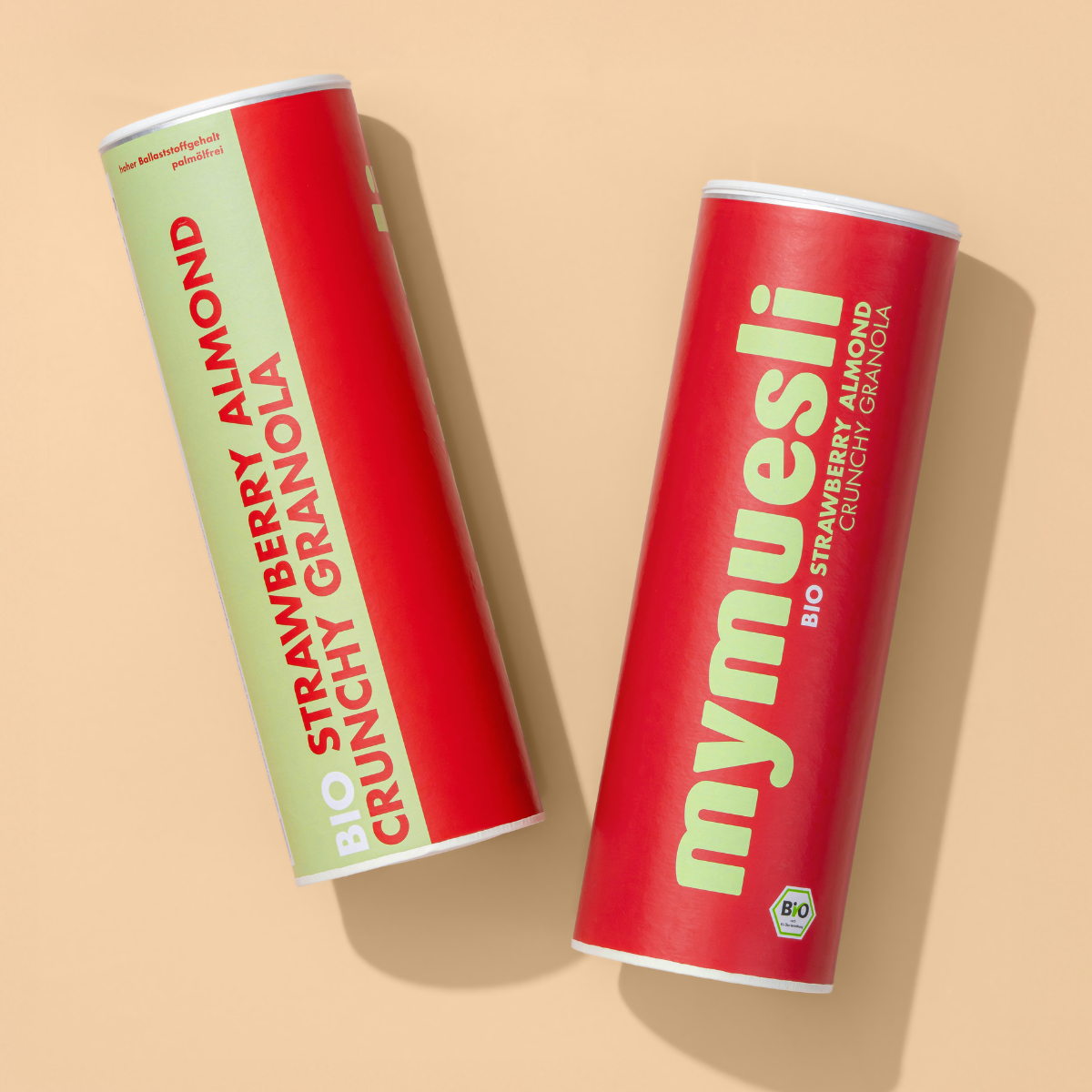 mymyuesli Bio Strawberry Almond Crunchy Granola Dosen
