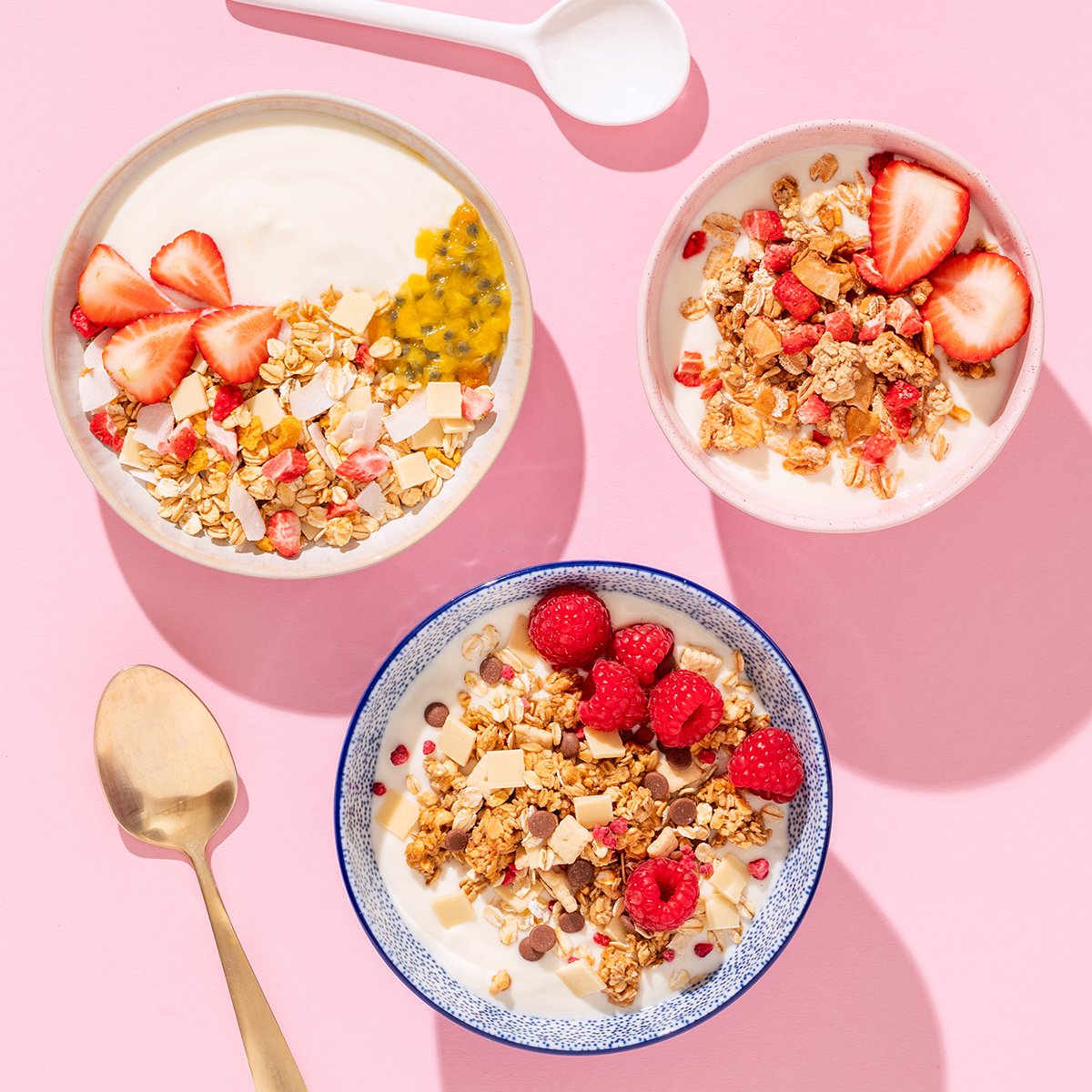 mymuesli Bio Sommer Probierpaket mit 3 fruchtigen Sommer Müslis 