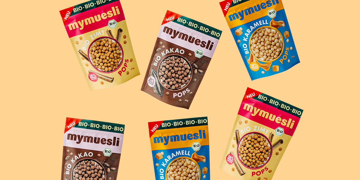 mymuesli Bio Cerealien 6er Probierpaket - jetzt endtecken!