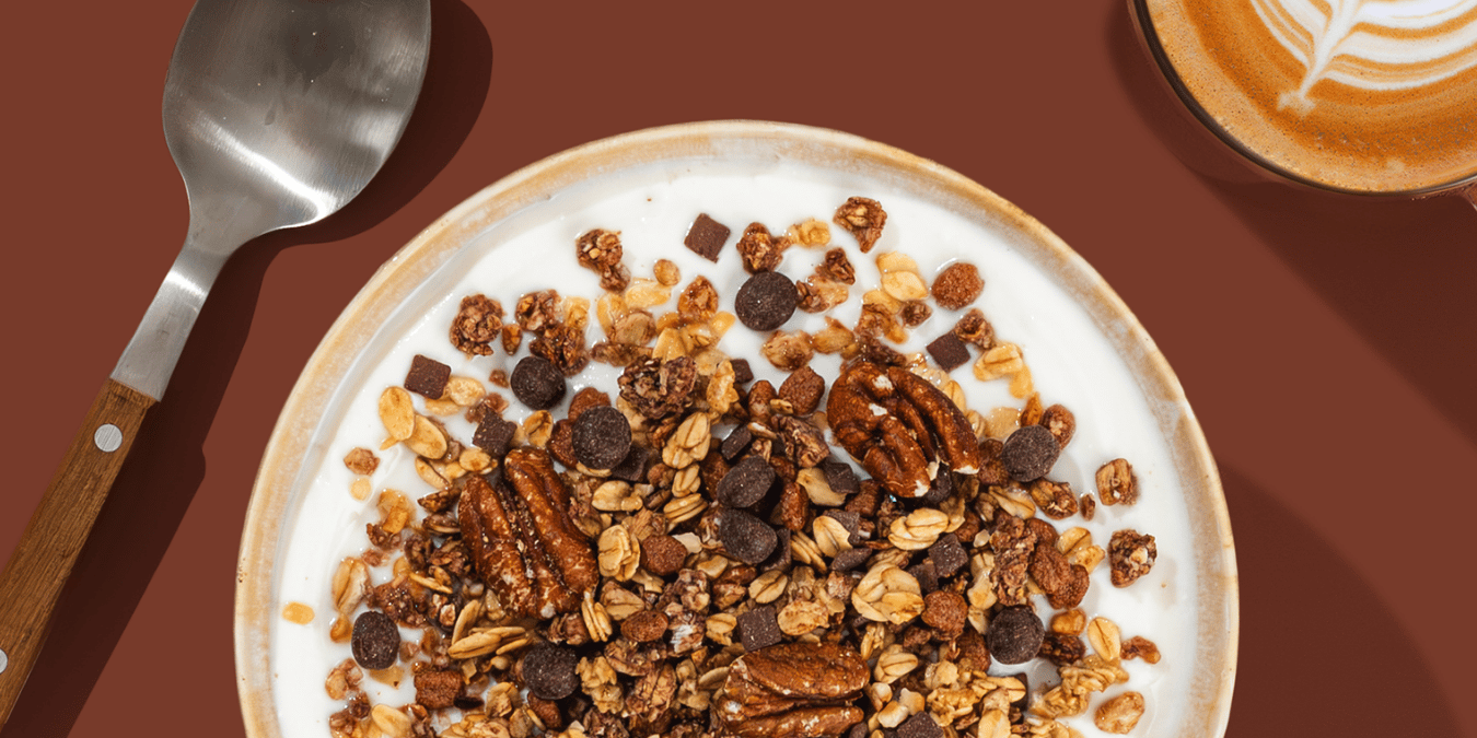 mymuesli Bio Choco Nuts Crunchy Granola Müsli Schüssel