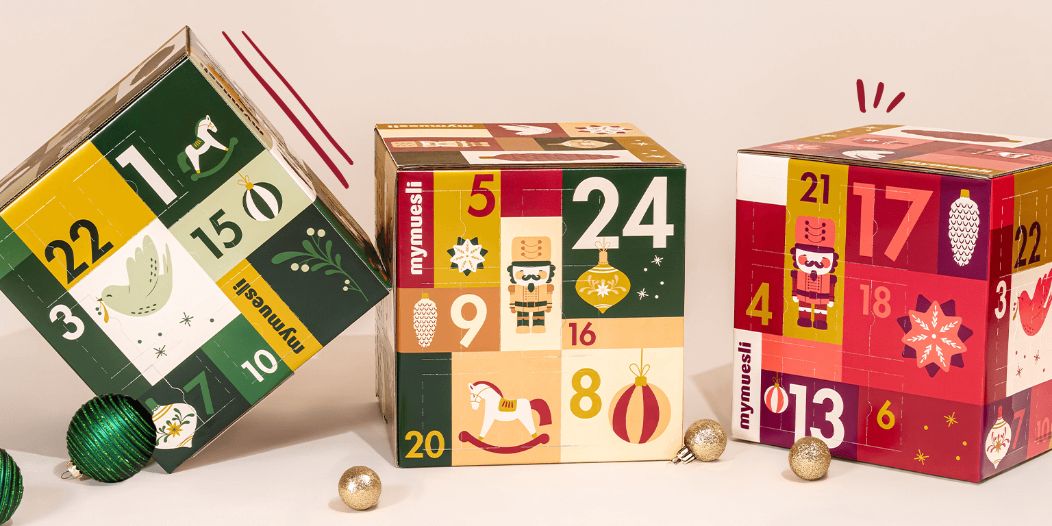 mymuesli Adventskalender - jetzt entdecken!