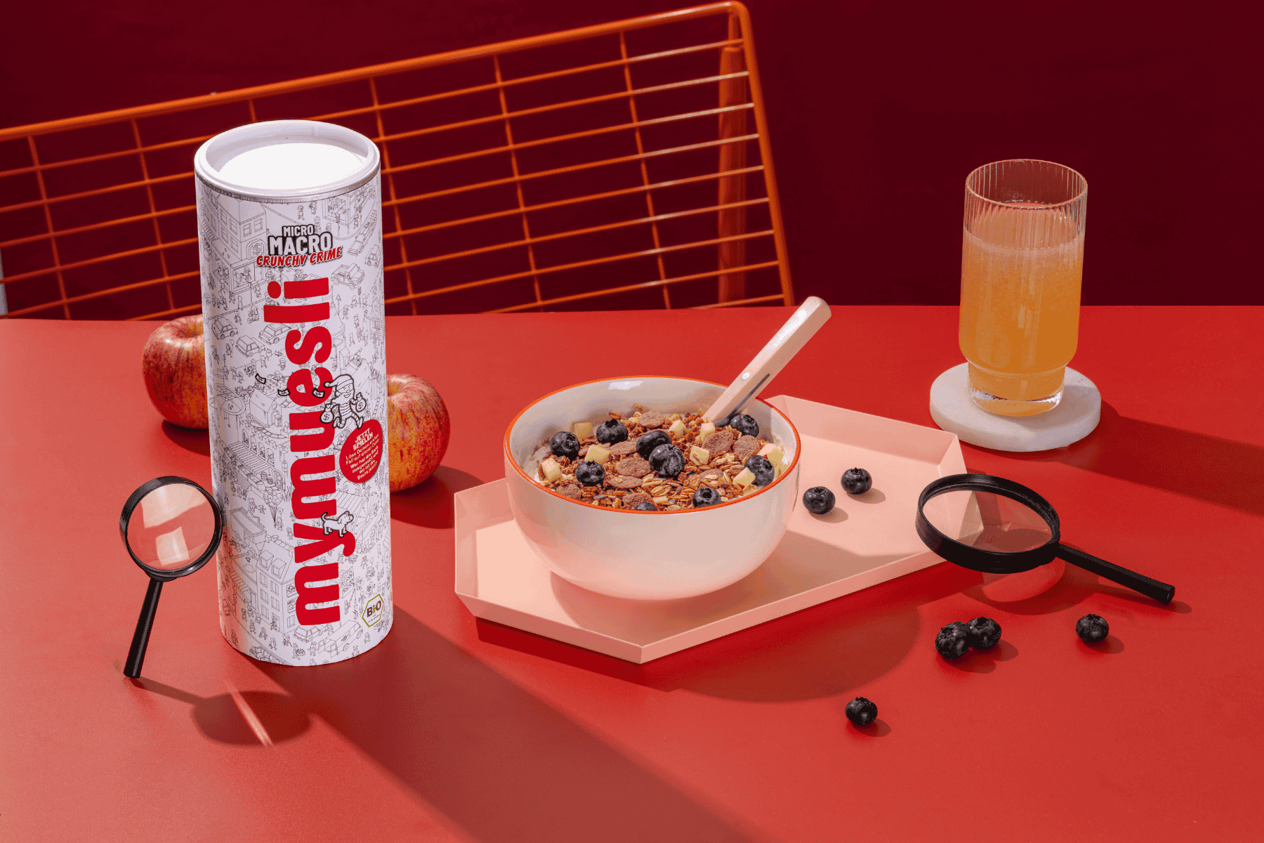 Das Bio Micro Macro Crunchy Crime Schoko Müsli