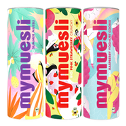 mymuesli Bio Sommer Probierpaket mit 3 Sommer Müslis: Bio Summer Müsli, Pink Strawberry Crunchy und Raspberry Yoghurt Cookie
