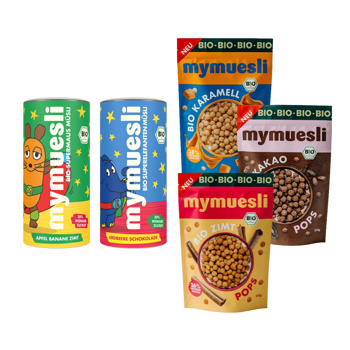 mymuesli Breakfast Heroes Paket