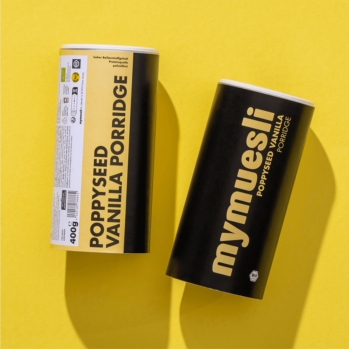 mymuesli Bio Porridge Poppyseed Vanilla Dosen