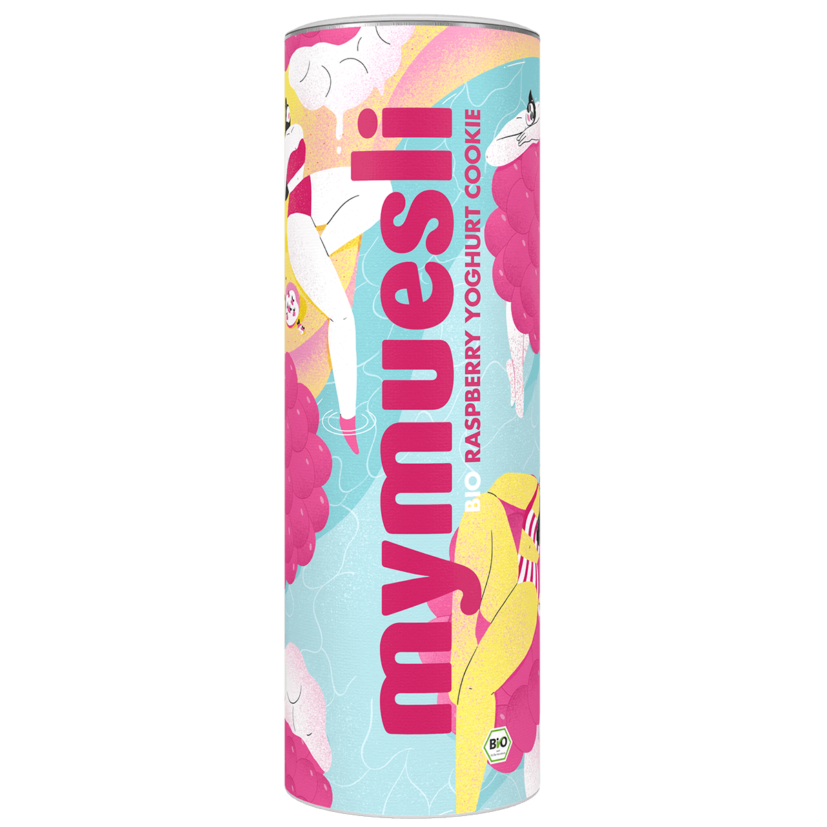 mymuesli Bio Raspberry Yoghurt Cookie Dose 