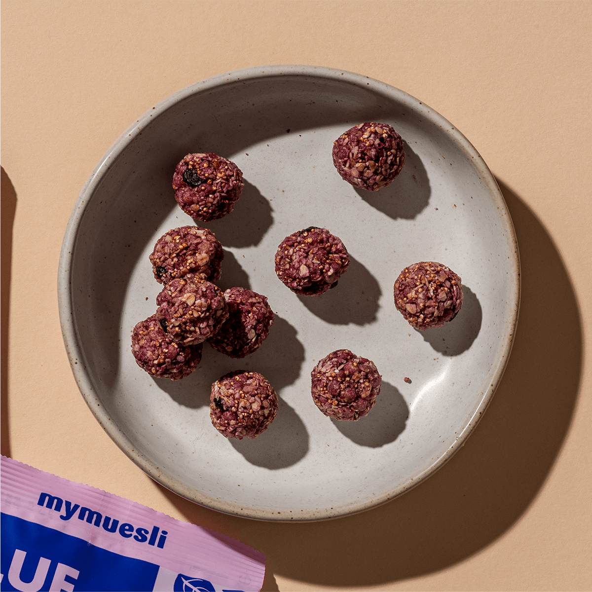 mymuesli Bio Blueberry Crunchy Bites - der fruchtige Snack für Zwischendurch