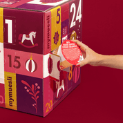 mymuesli Müsli Adventskalender Türchen mit Bio Baked Apple Cookie Cunchy mymuesli2go