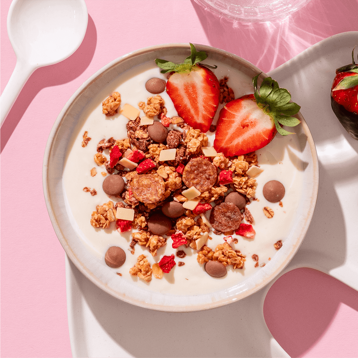 Vorrats-Paket Strawberry Yoghurt Crunch & Dose