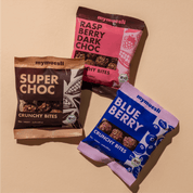 mymuesli Bio Crunchy Bites in 3 Geschmacksrichtungen - für jeden der perfekte Snack für zwischendurch