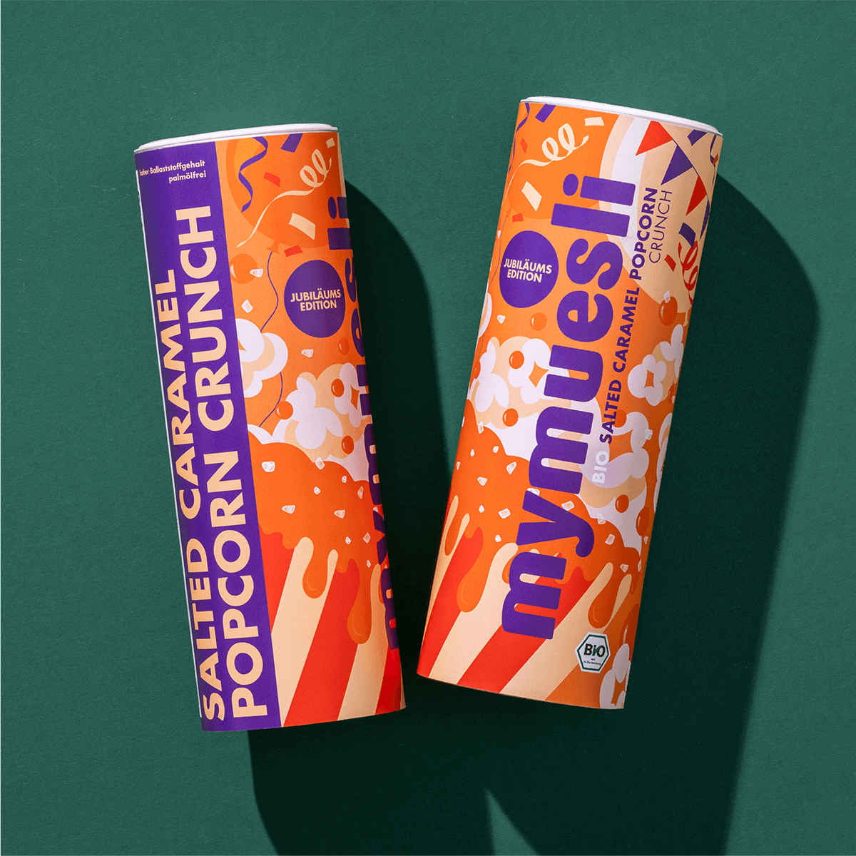 mymuesli Bio Salted Caramel Popcorn Crunch Dosen