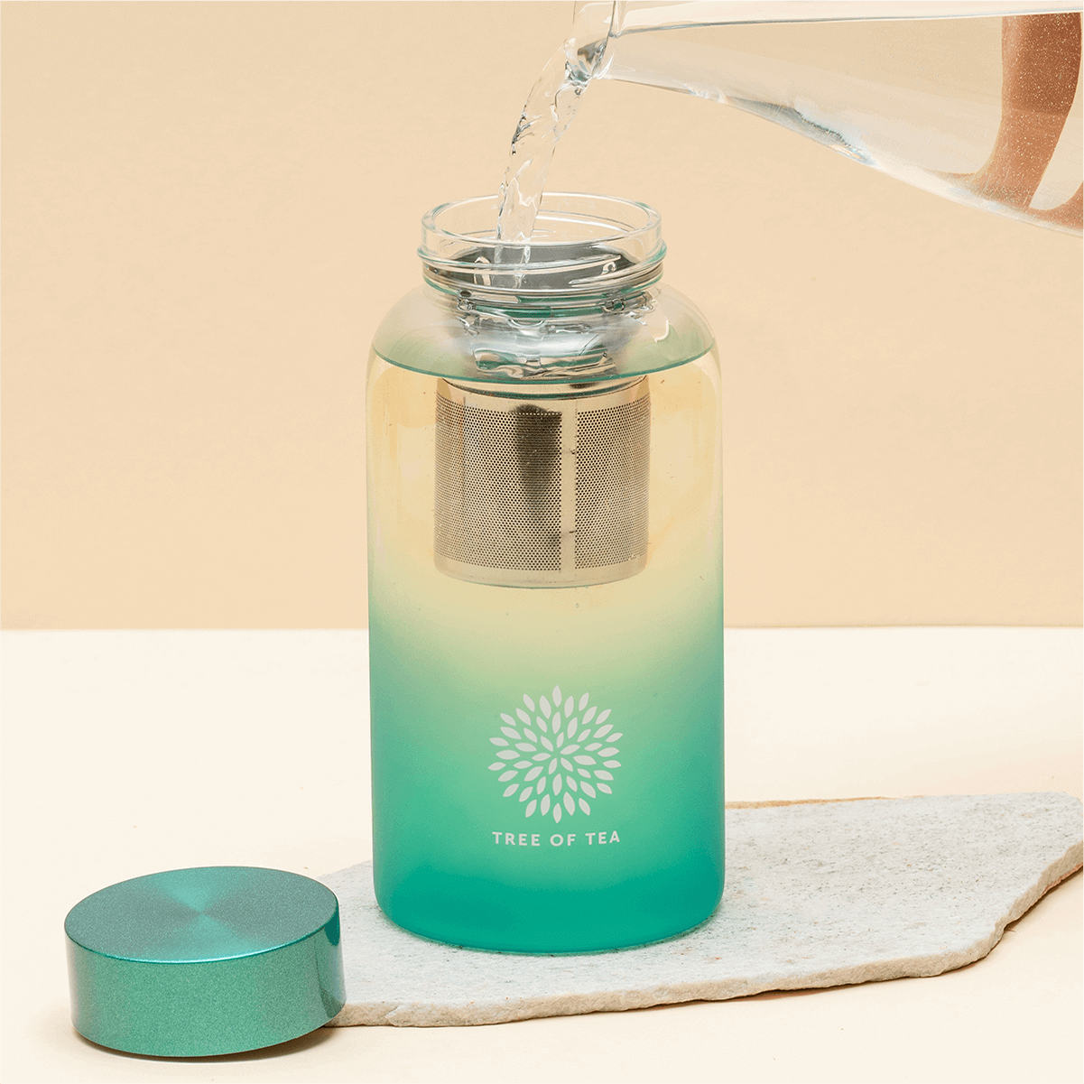 Ice Tea Bottle Türkis | Tree of Tea® – mymuesli