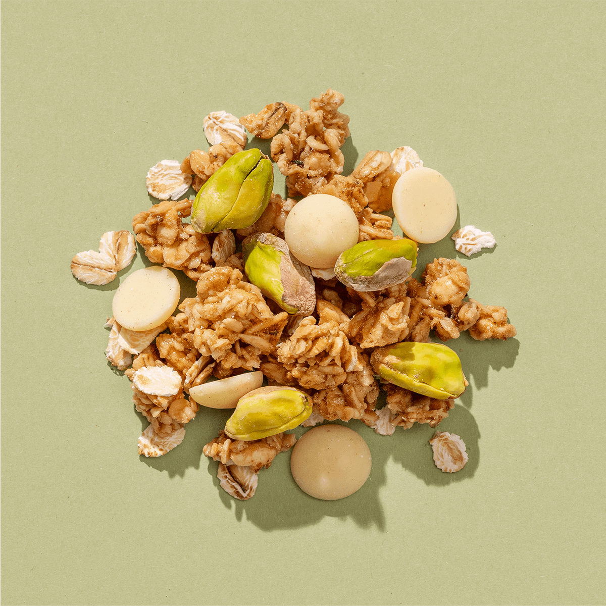 Vorrats-Paket White Choc Pistachio Crunch & Dose