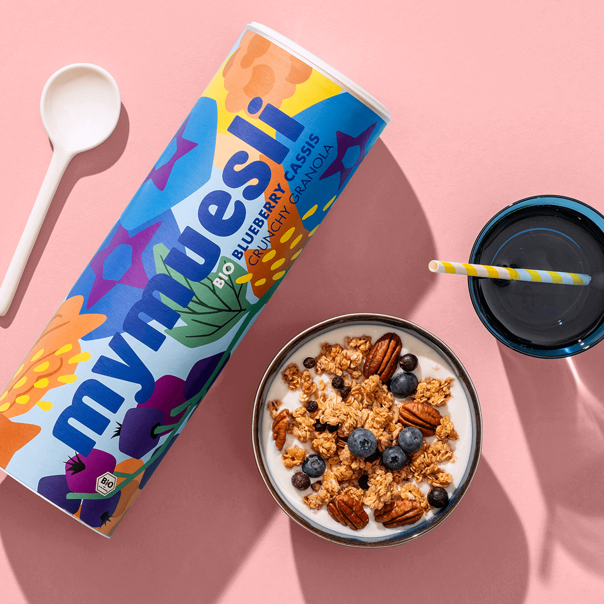 mymuesli Bio Blueberry Cassis Crunchy Granola  jetzt entdecken!