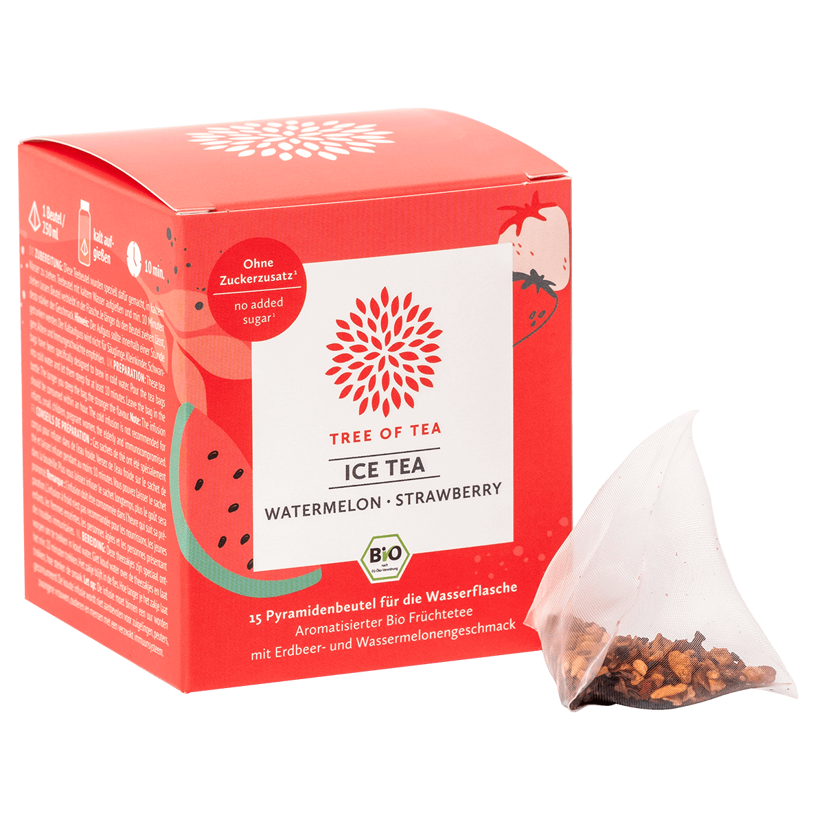 Tree of Tea Ice Tea Watermelon Strawberry