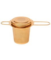 Tree of Tea Teesieb in gold