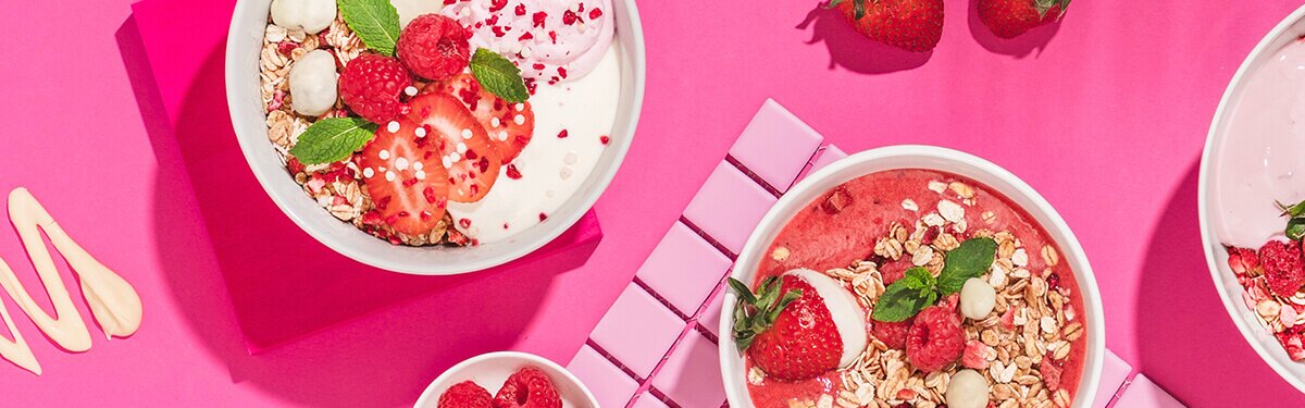 mymuesli Pink Granola mit Beeren