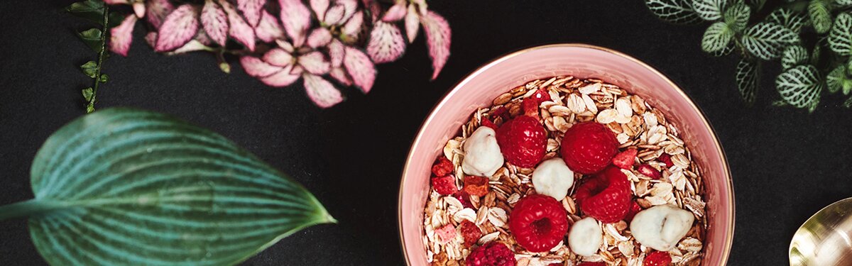 Limitierte Edition unseres sommerlichen Bio-Müslis Pink-Granola.