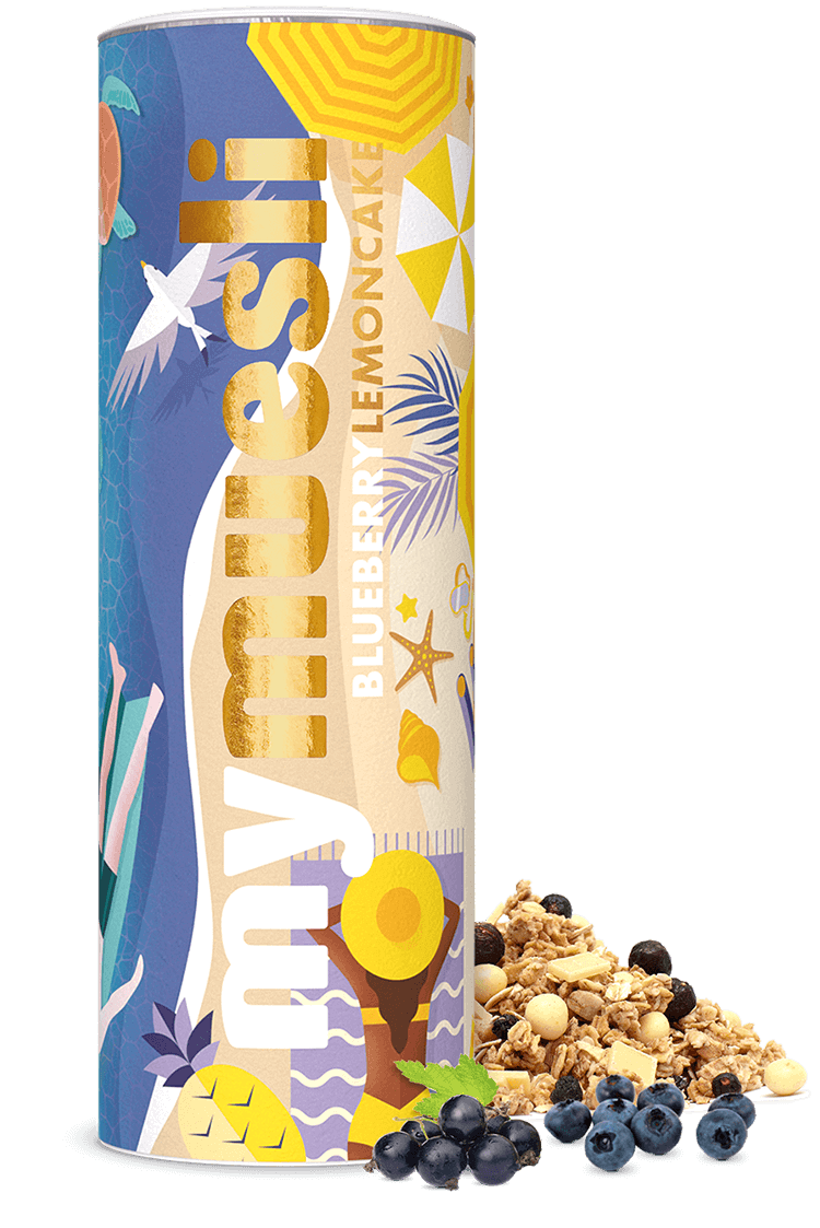 Blueberry Lemon Cake Muesli Dose