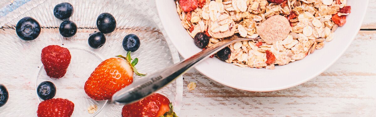 Müsli mit Superfrüchten