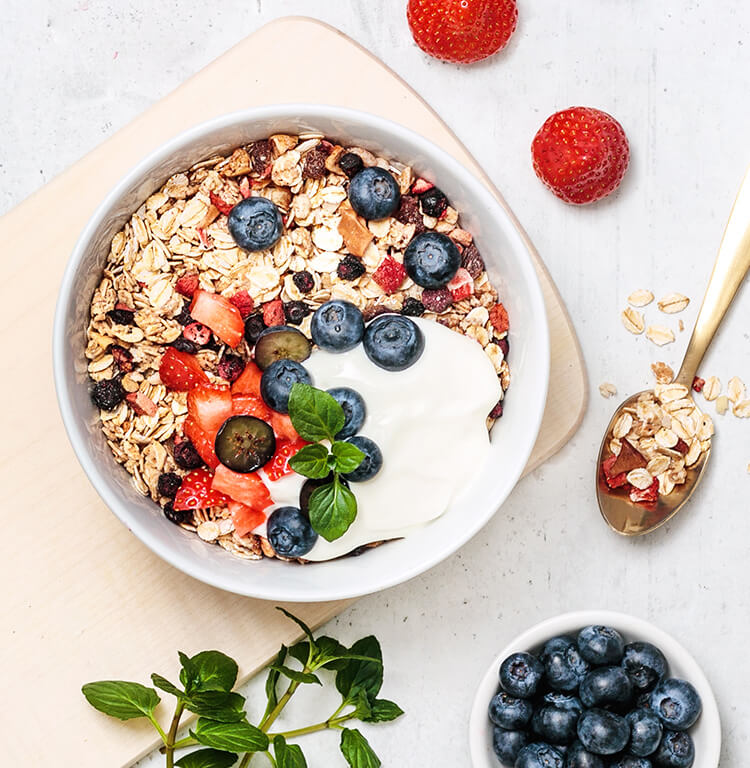 Leipzig Muesli in der Schale