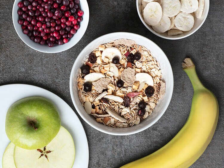 Müsli mit der natürlichen Süße aus Bio-Früchten.