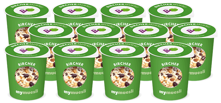 Bircher-Müsli zum Mitnehmen