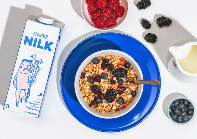 Die vegane Milchalternative von mymuesli.