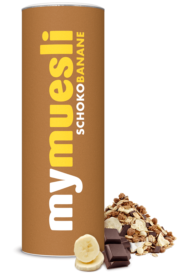 Schoko-Bananen-Müsli 100% bio | mymuesli
