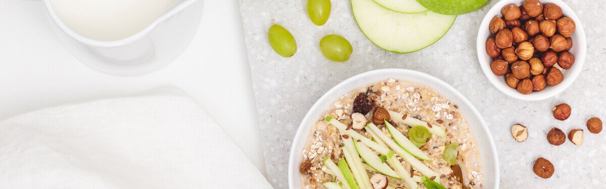 Klassisches Birchermüsli nach Rezept Bircher-Benner