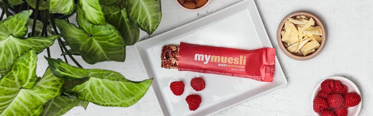 Berry White Choc Müsliriegel