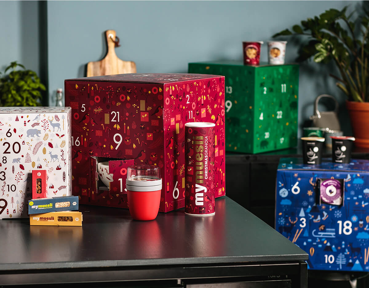 Adventskalender bestellen & jetzt sparen mymuesli