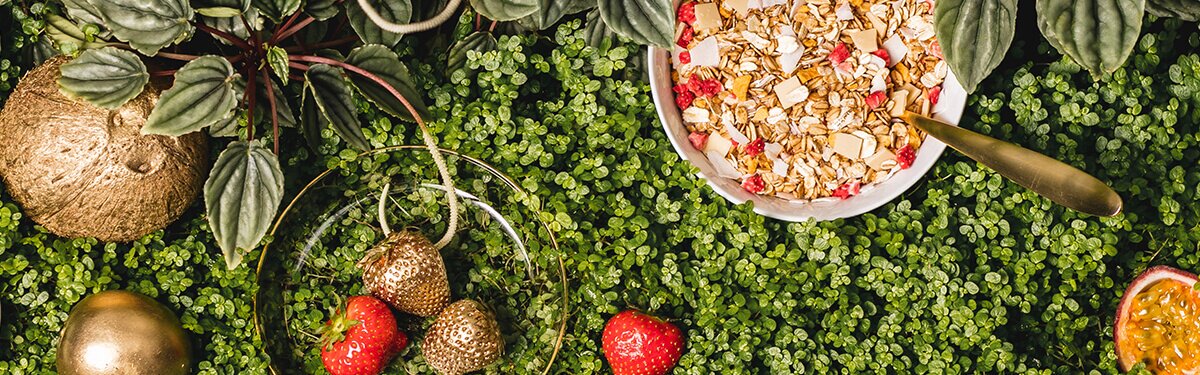 Schmeckt fruchtig exotisch. Unser Bio-Müsli für den Sommer.