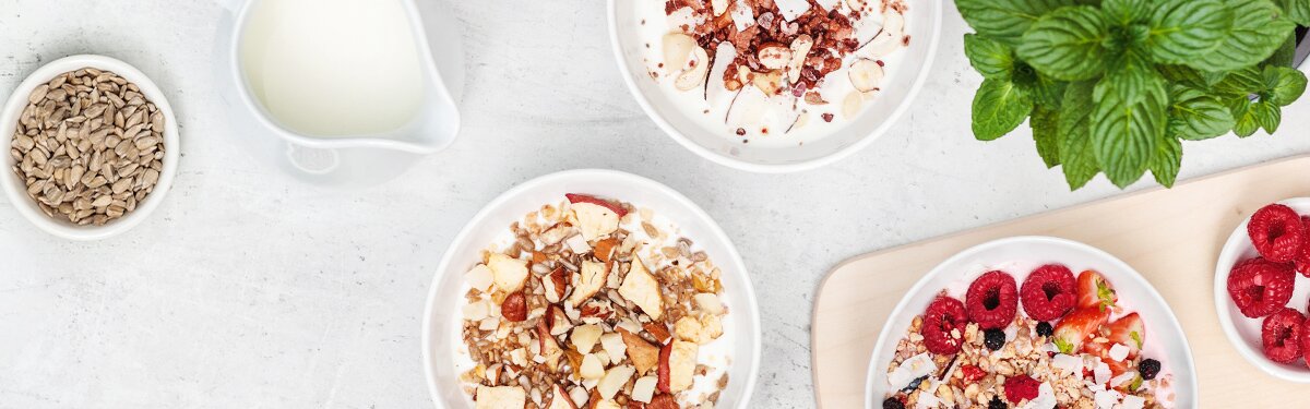 Schoko Muesli Fruehstueck