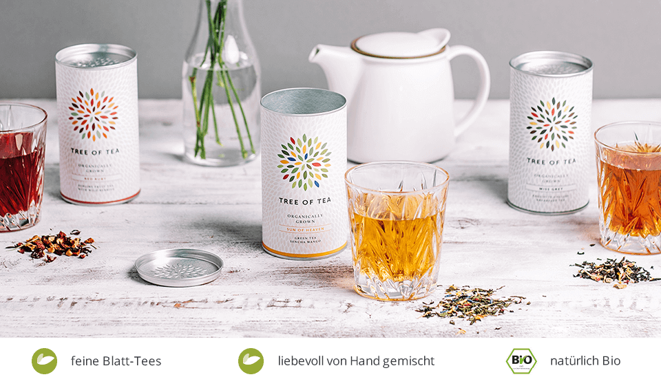 Beste Bio-Tee Sorten von Tree of Tea