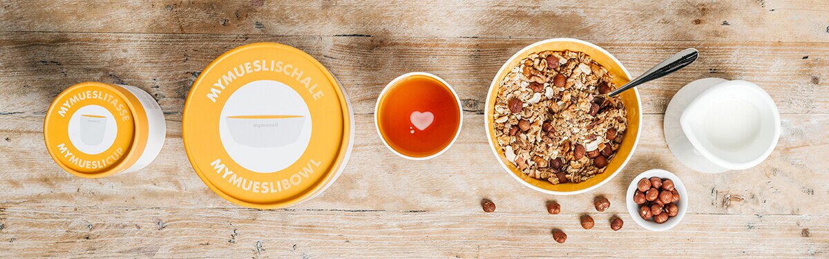 Geschirr und Frühstückszubehör von mymuesli