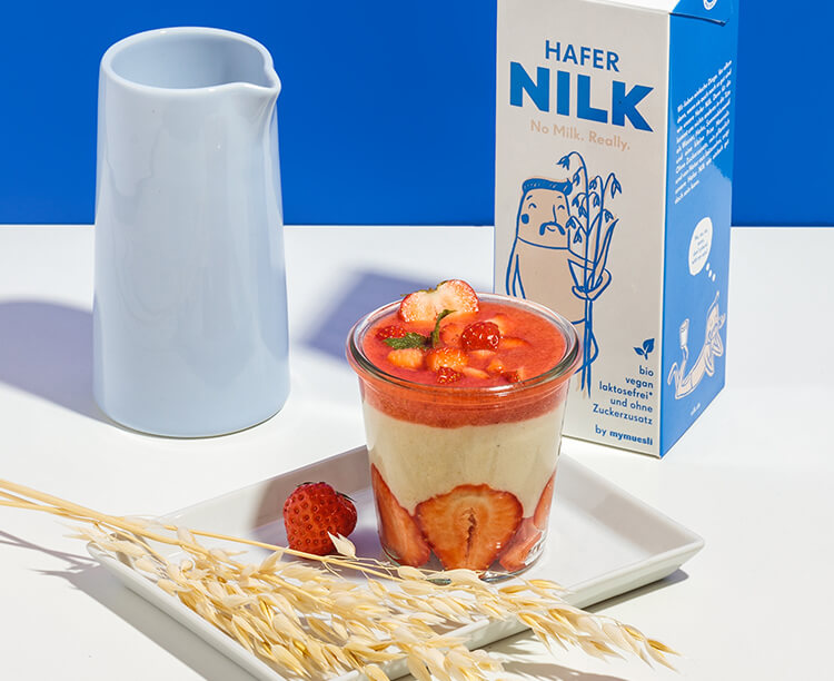 Hafer Nilk schmeckt perfekt in allen Rezepten
