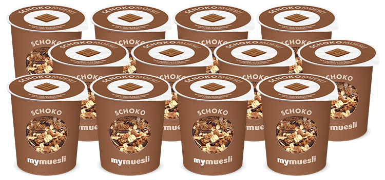 Bio-Schoko-Müsli zum Mitnehmen