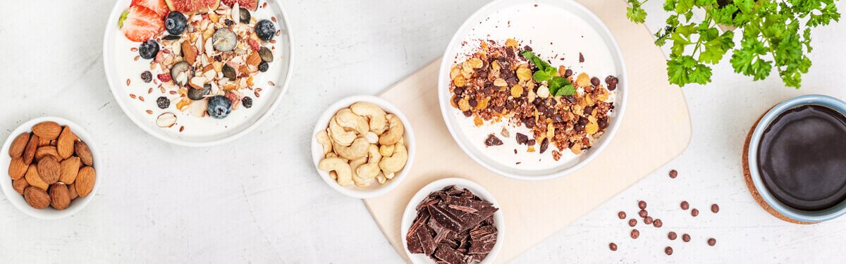 Protein Muesli Fruehstueck